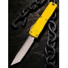 Нож складной MicroTech MCT1123412APYW Ultratech Gen IV, Apocalyptic Serrated Blade, Yellow Handle