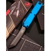 Нож складной MicroTech MCT112341BL Ultratech Gen IV, Black Blade, Blue Handle
