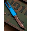 Нож складной MicroTech MCT112341BL Ultratech Gen IV, Black Blade, Blue Handle