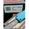 Нож складной MicroTech MCT112341CN Ultratech Gen IV, Black Blade, Cyan Handle