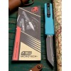 Нож складной MicroTech MCT112341CN Ultratech Gen IV, Black Blade, Cyan Handle