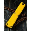 Складной нож MicroTech MCT112342YW Ultratech Gen IV, Black Part Serrated Blade, Yellow Handle Складной нож MicroTech MCT112342YW Ultratech Gen IV, Black Part Serrated Blade, Yellow Handle
