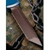 Нож складной MicroTech MCT112343DO Ultratech Gen IV, Black Serrated Blade, Dark Blue Handle