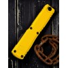 Нож складной MicroTech MCT112343YW Ultratech Gen IV, Black Serrated Blade, Yellow Handle