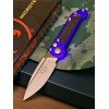 Нож складной MicroTech MCT113510APPU LUDT Gen III, Apocalyptic Blade, Purple Handle