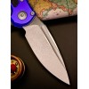 Нож складной MicroTech MCT113510APPU LUDT Gen III, Apocalyptic Blade, Purple Handle