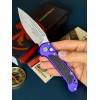 Нож складной MicroTech MCT113510APPU LUDT Gen III, Apocalyptic Blade, Purple Handle