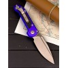 Нож складной MicroTech MCT113510APPU LUDT Gen III, Apocalyptic Blade, Purple Handle