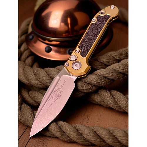 Нож складной MicroTech MCT113510APTA LUDT Gen III, Apocalyptic Blade, Tan Handle