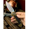 Нож складной MicroTech MCT113510APTA LUDT Gen III, Apocalyptic Blade, Tan Handle