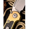 Нож складной MicroTech MCT113510APTA LUDT Gen III, Apocalyptic Blade, Tan Handle