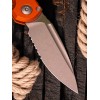 Нож складной MicroTech MCT113511APOR LUDT GenIII, Part Serrated Apocalyptic Blade, Orange Handle Нож складной MicroTech MCT113511APOR LUDT GenIII, Part Serrated Apocalyptic Blade, Orange Handle