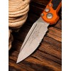 Нож складной MicroTech MCT113511APOR LUDT GenIII, Part Serrated Apocalyptic Blade, Orange Handle Нож складной MicroTech MCT113511APOR LUDT GenIII, Part Serrated Apocalyptic Blade, Orange Handle