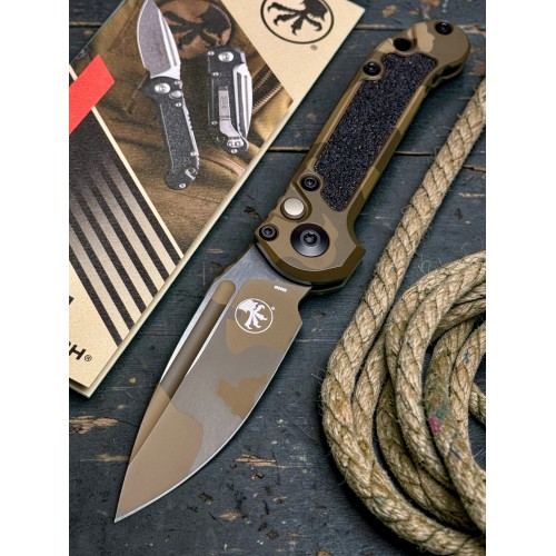 Нож складной MicroTech MCT11351BNCSZ4 LUDT Gen III, Signature Series, Badlands Camo