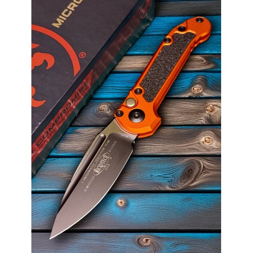 Нож складной MicroTech MCT11351OR LUDT GenIII, Black Blade, Orange Handle
