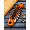 Нож складной MicroTech MCT11351OR LUDT GenIII, Black Blade, Orange Handle