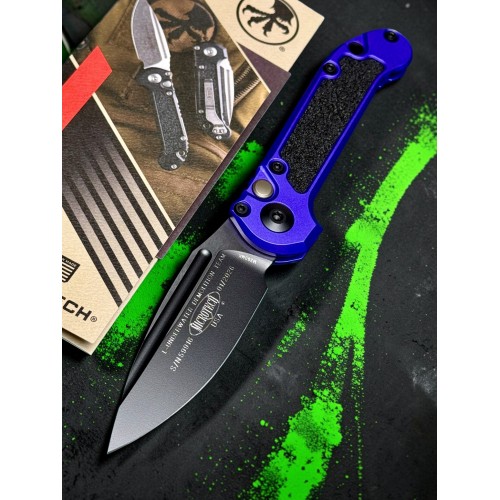 Нож складной MicroTech MCT11351PU LUDT Gen III, Black Blade, Purple Handle