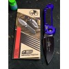Нож складной MicroTech MCT11351PU LUDT Gen III, Black Blade, Purple Handle