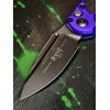 Нож складной MicroTech MCT11351PU LUDT Gen III, Black Blade, Purple Handle