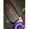 Нож складной MicroTech MCT11351PU LUDT Gen III, Black Blade, Purple Handle