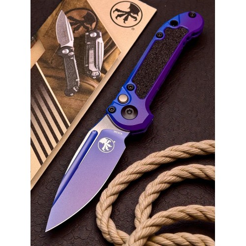 Нож складной MicroTech MCT11351PUAUSZ4 LUDT Gen III, Purple Aurora Standard, Signature Series