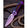 Нож складной MicroTech MCT11351PUAUSZ4 LUDT Gen III, Purple Aurora Standard, Signature Series