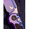 Нож складной MicroTech MCT11351PUAUSZ4 LUDT Gen III, Purple Aurora Standard, Signature Series