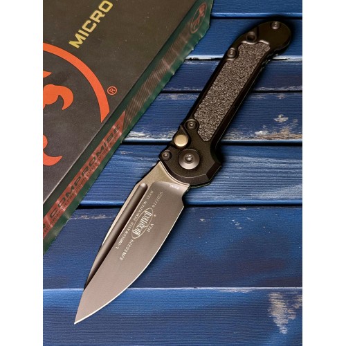 Нож складной MicroTech MCT11351T LUDT Gen III, Black Blade, Black Handle: