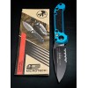 Нож складной MicroTech MCT11352TQ LUDT Gen III, Black Part Serrated Blade, Terquoise Handle