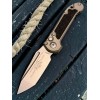 Нож складной MicroTech MCT113610NC LUDT Gen III, StoneWash Blade, Natural Clear Handle