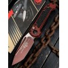 Нож складной MicroTech MCT11361WCM LUDT  Gen III, Weathered Crimson