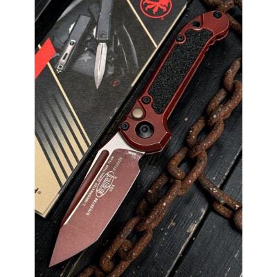Нож складной MicroTech MCT11361WCM LUDT  Gen III, Weathered Crimson