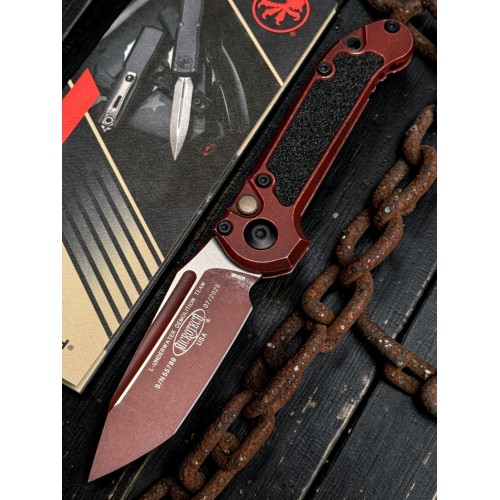 Нож складной MicroTech MCT11361WCM LUDT Gen III, Weathered Crimson Нож складной MicroTech MCT11361WCM LUDT Gen III, Weathered Crimson