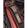 Нож складной MicroTech MCT11361WCM LUDT  Gen III, Weathered Crimson