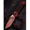Нож складной MicroTech MCT11361WCM LUDT  Gen III, Weathered Crimson