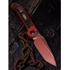 Нож складной MicroTech MCT11361WCM LUDT  Gen III, Weathered Crimson