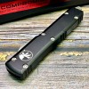 Нож складной MicroTech MCT12110 Ultratech, M390 Blade, Black Handle