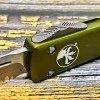 Нож складной MicroTech MCT12111APOD Ultratech, M390 Apocalyptic Blade, Green Handle