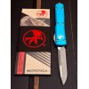 Нож складной MicroTech MCT12111APTQ Ultratech, Apocalyptic Part Serrated Blade, Turquoise Handle