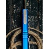 Нож складной MicroTech MCT12111BL Ultratech, PartSerrated StoneWash Blade, Blue Handle Нож складной MicroTech MCT12111BL Ultratech, PartSerrated StoneWash Blade, Blue Handle