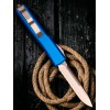 Нож складной MicroTech MCT12111BL Ultratech, PartSerrated StoneWash Blade, Blue Handle Нож складной MicroTech MCT12111BL Ultratech, PartSerrated StoneWash Blade, Blue Handle