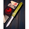 Нож складной MicroTech MCT12111OD Ultratech, Stonewash PartSerrated Blade, OD Green Handle Нож складной MicroTech MCT12111OD Ultratech, Stonewash PartSerrated Blade, OD Green Handle
