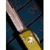 Нож складной MicroTech MCT12111OD Ultratech, Stonewash PartSerrated Blade, OD Green Handle Нож складной MicroTech MCT12111OD Ultratech, Stonewash PartSerrated Blade, OD Green Handle