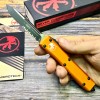 Нож складной MicroTech MCT1212OR Ultratech, M390 PartSerrated Black Blade, Orange Handle