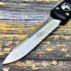 Нож складной MicroTech MCT1215 Ultratech, M390 PartSerrated Blade, Black Aluminium Handle