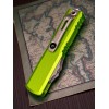 Нож складной MicroTech MCT1231410APNG UTX-85 Gen IV, Apocalyptic Blade, Neon Green Handle