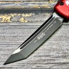 Нож складной MicroTech MCT1231RD Ultratech, Tanto M390 Blade, Red Handle
