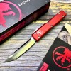 Нож складной MicroTech MCT1234RD Ultratech, Tanto M390 Blade, Red Handle