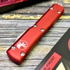 Нож складной MicroTech MCT1234RD Ultratech, Tanto M390 Blade, Red Handle