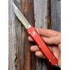 Нож складной MicroTech MCT1235RD Ultratech, Part Serrated Blade, Red Handle